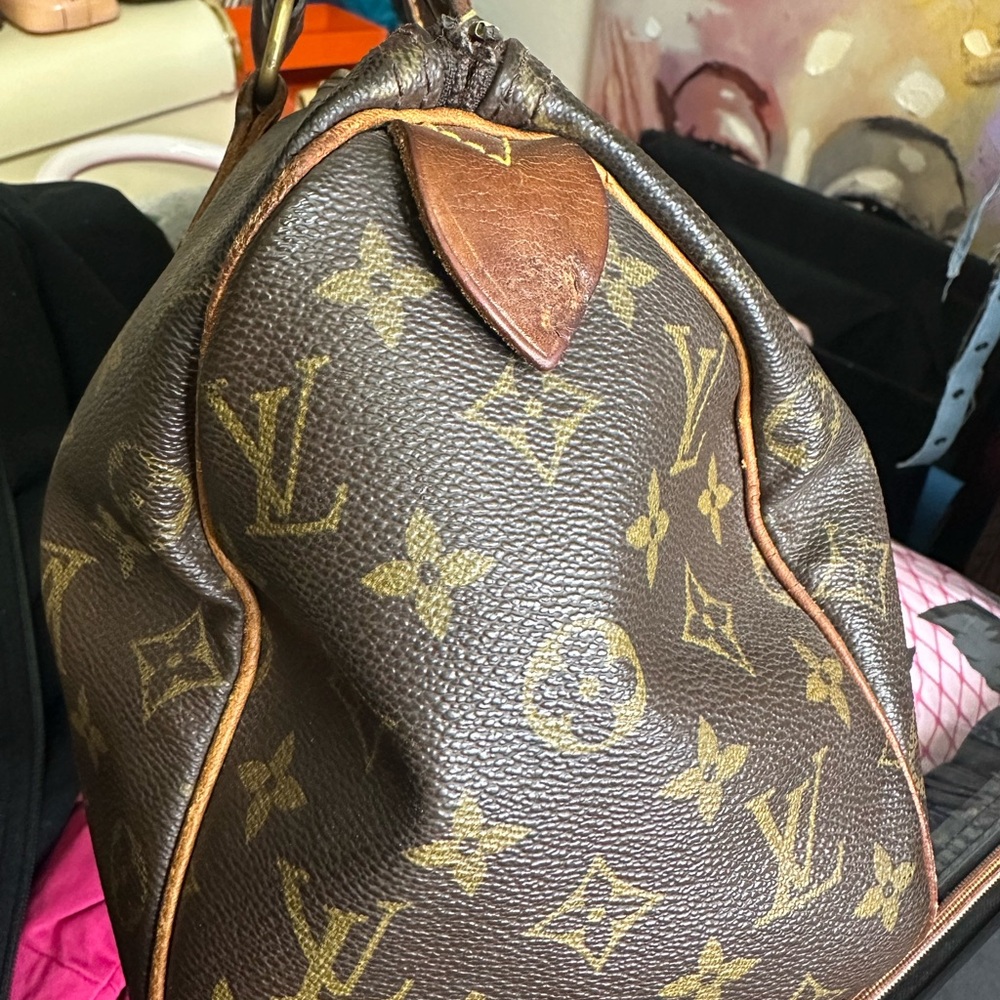 Louis Vuitton Monogram Speedy 25 *Vintage* - Picture 6 of 8